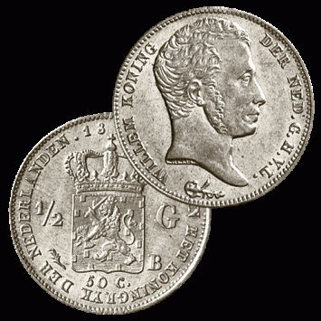 1/2 Gulden 1829B